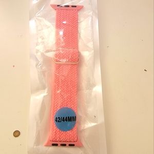 Watch Braided band pink color